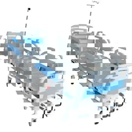 Operating Type / Automation Grade: Electric 5 function Mechanical Critical Care ICU Bed, Size/Dimension: 20100 X 900