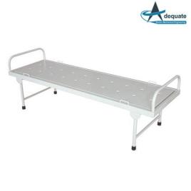 Manual Hospital Attendant Bed 72x24x22 Inch