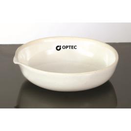 OPTEC Standard Evaporating Porcelain Basin, Flat Form