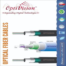Optical Fiber Cable 2F - 12F FRP/STEEL, 4 Core