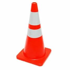 Orange Portable Safety Cones