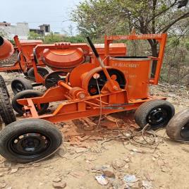 Orange Flat Weight Lifting Bench, Commercial, 5x5