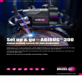 Automatic Orbital Welding System for Pipes