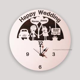 Orbiz Wedding Analog Wall Clock OCG120