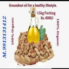 Organic Groundnut Oil (Cooking)