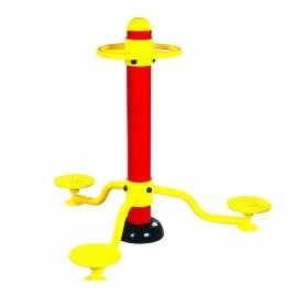 Outdoor Gym Mild Steel Triple Twister