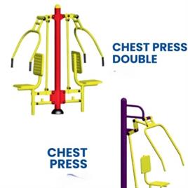 Outdoor Gym Chest Press Machine