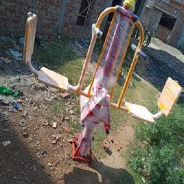 Outdoor Gym Leg Press Machine Opengym 5