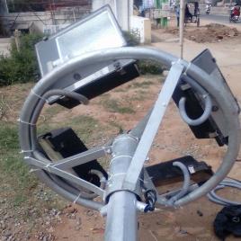 Outdoor Street Light Pole Erection Service