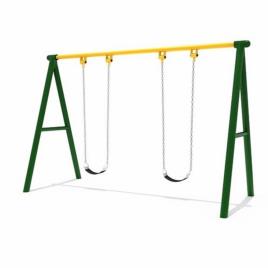 Mild Steel Double Arch Playground Swing