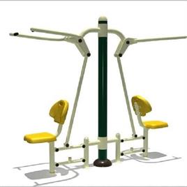 Outdoor Shoulder Press Dual