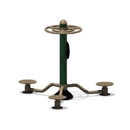 Outdoor Standing Triple Spinner VPOG-28