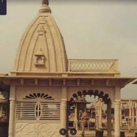 Pink Sandstone Outdoor Shrine