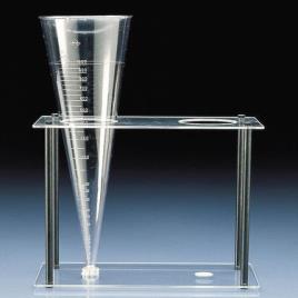 Oval Acrylic Imhoff Measuring Cone 1L, 3L Capacity