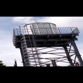 Overhead Stainless Steel Water Tank 7500L