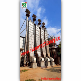 Husk Fired Rice Steaming Equipment