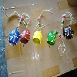 Painted Polished Brass Craft Bell