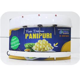 Stainless Steel Pani Puri Machine 3 Nozzle