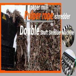 Craft Shredders Pulper Rope Waste Machine
