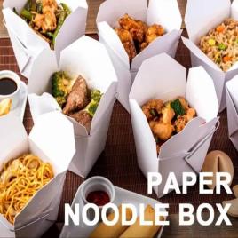 5x5x5 Inch Paper Noodle Box