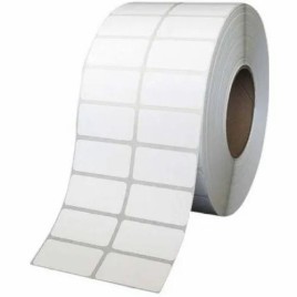 Paper Plain Barcode Sticker Label Roll