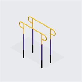 Outdoor Gym Parallel Bar Machine