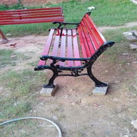 Iron Park Seating Bench