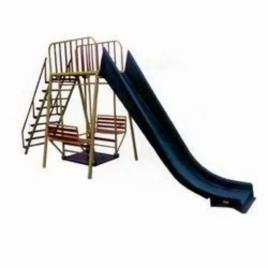 Parth Fibrotech Playground Slide With Swing