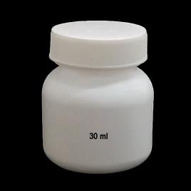 Patco HDPE Plastic Medicine Jar, Round, 15g