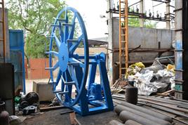 PC Wire Take-Up Machine