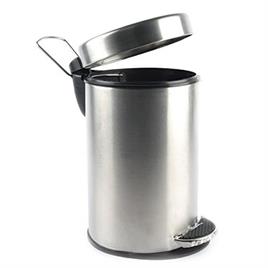 Steel Pedal Dustbin, 12L Capacity