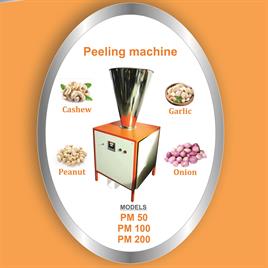 SS Peeling Machine, 50-200 kg/Hr Capacity