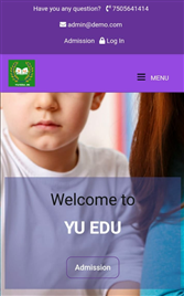 PHP/JS Responsive School Web Design