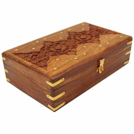 Polished Pine Wood Gift Box