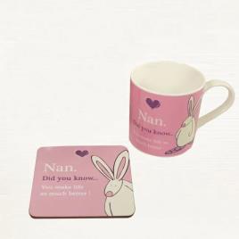 Pink Base Square Sublimation Wooden Coaster, 4 X 4 Inch