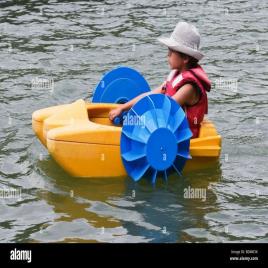 PVC Hand Paddle Boat for Kids (2 Seater)