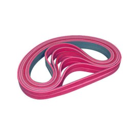 Pink Nylon Flat Transmission Belt