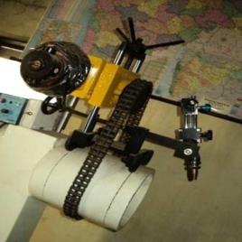 Pipe Cutting and Beveling Machine