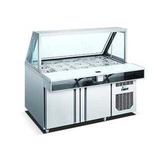 Pizza Prep Station Counter