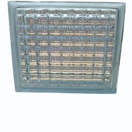 Square Plain Glass Block Bricks