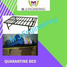 Mild Steel Quarantine Bed Plain