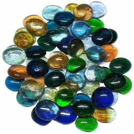 Decorative Mixed Glass Beads (18mm)
