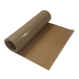 Plain Brown Teflon Cloth Belt Roll