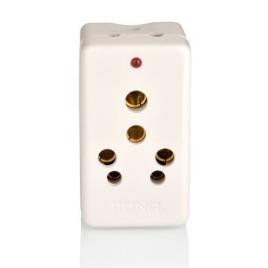 Anchor Cona Glossy 3-Pin Socket
