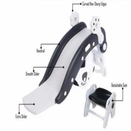 2-in-1 Rocking Panda Curve Slide