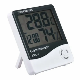Plastic Digital Thermo Hygrometer, 12 Months Warranty