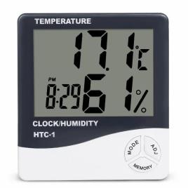 Plastic Digital Thermo Hygrometer HTC-2
