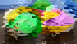 Plastic Kids Paddle Boat