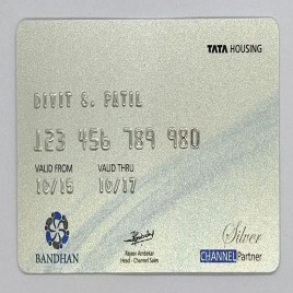 Rectangular PVC Loyalty Cards