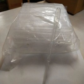 3ml Plastic Pasteur Pipette, Chemical Lab